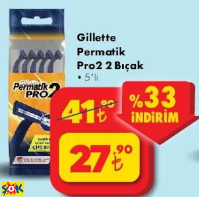 GİLLETTE PERMATİK PRO2 2 BIÇAK